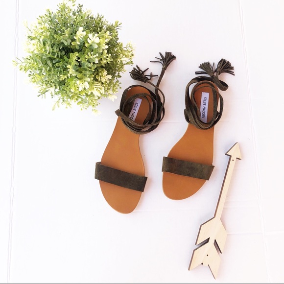 Steve Madden Shoes - Steve Madden Kapri Wraparound Lace up Sandal